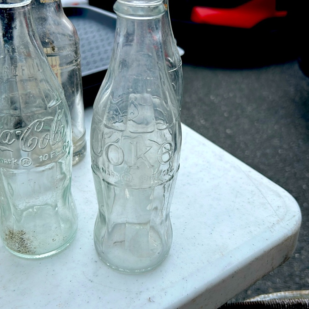 Coke bottles